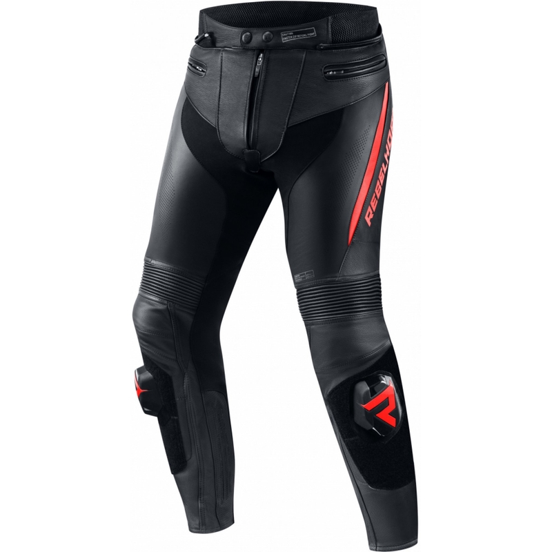 Rebelhorn Fighter zwart-fluorode motorbroek uitverkoop