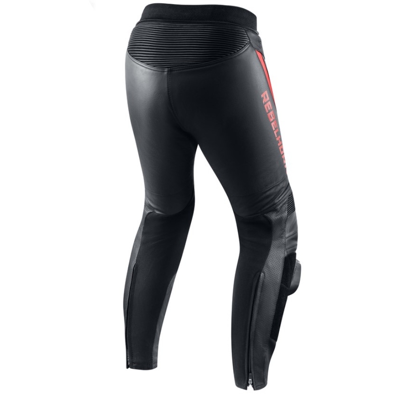 Rebelhorn Fighter zwart-fluorode motorbroek uitverkoop