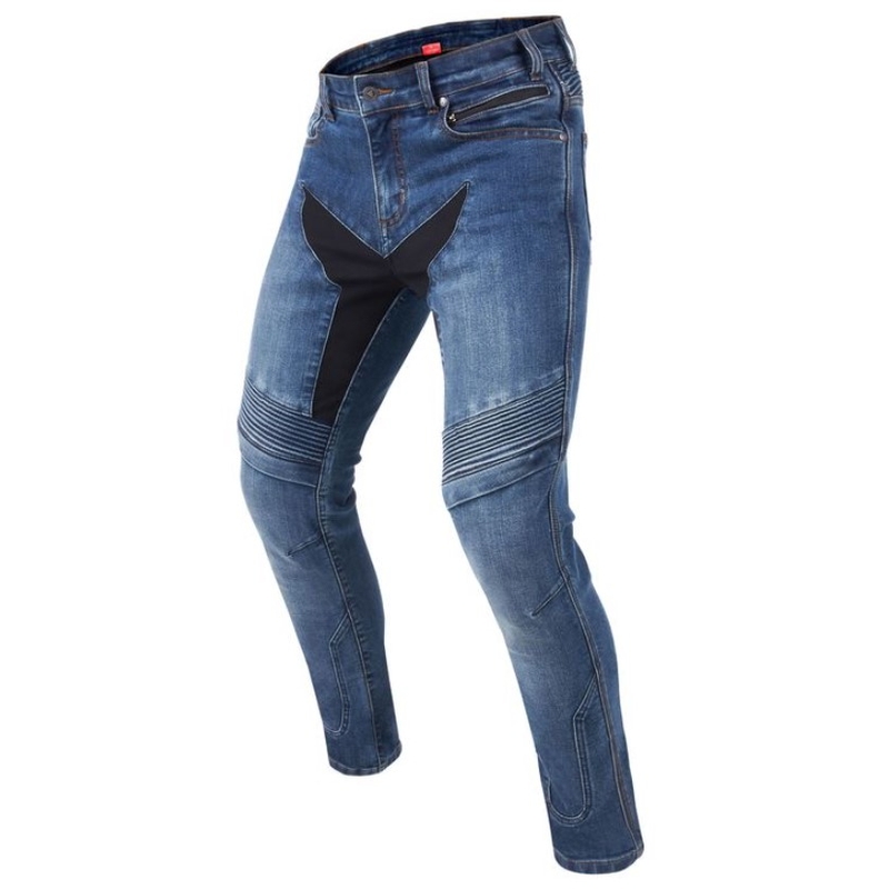 Rebelhorn Eagle III motorjeans, gewassen blauw