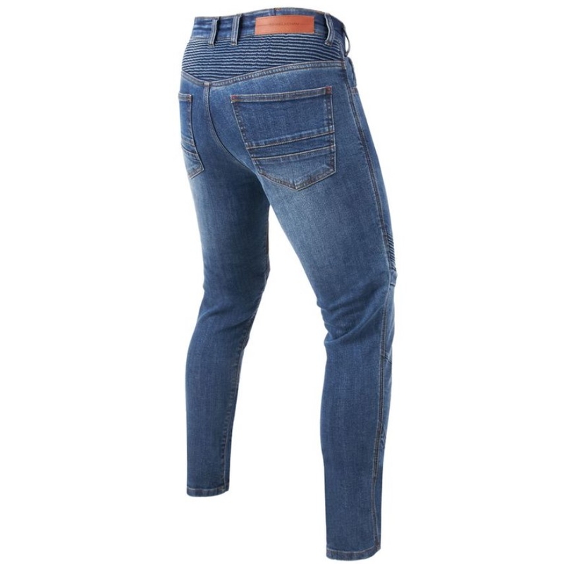 Rebelhorn Eagle III motorjeans, gewassen blauw