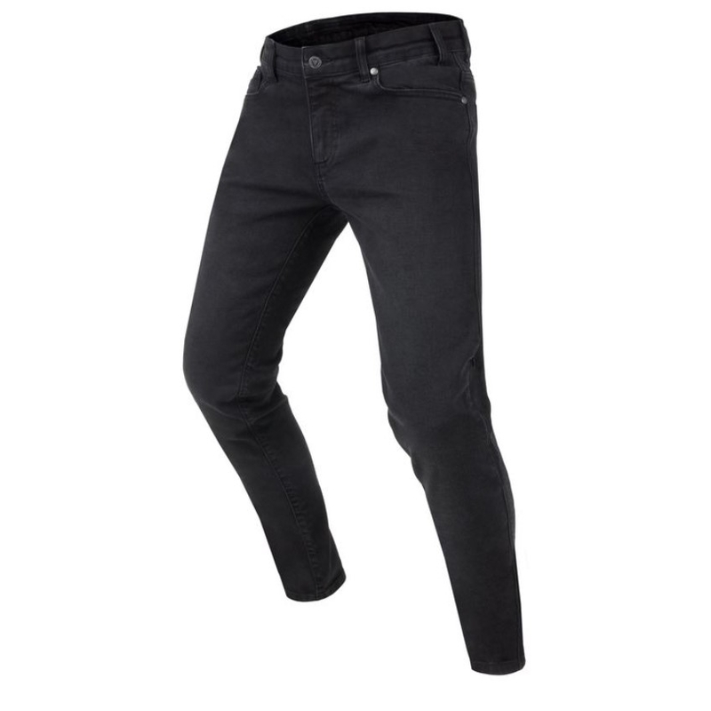 Motorjeans Rebelhorn Classic III SF zwart gewassen uitverkoop