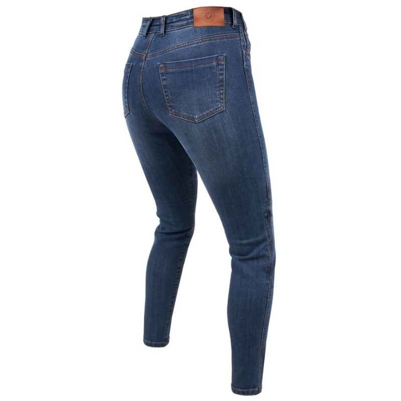 Rebelhorn Classic III SF Motorcycle Jeans voor dames Washed Blue uitverkoop
