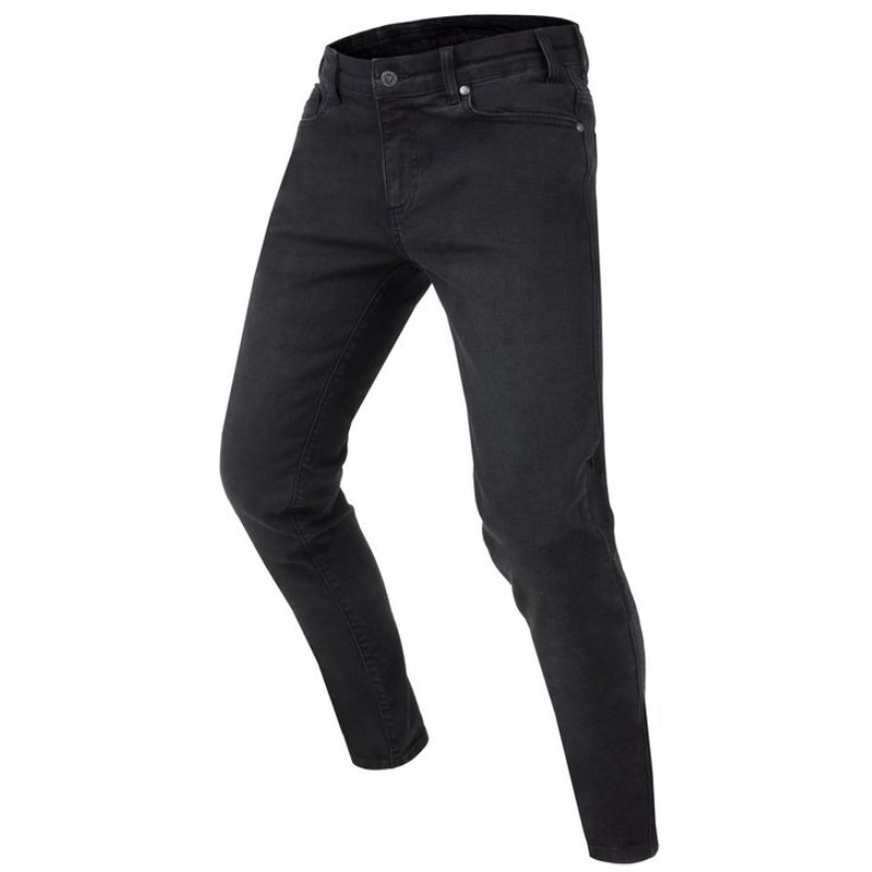 Dames Rebelhorn Classic III SK gewassen zwarte motorjeans uitverkoop