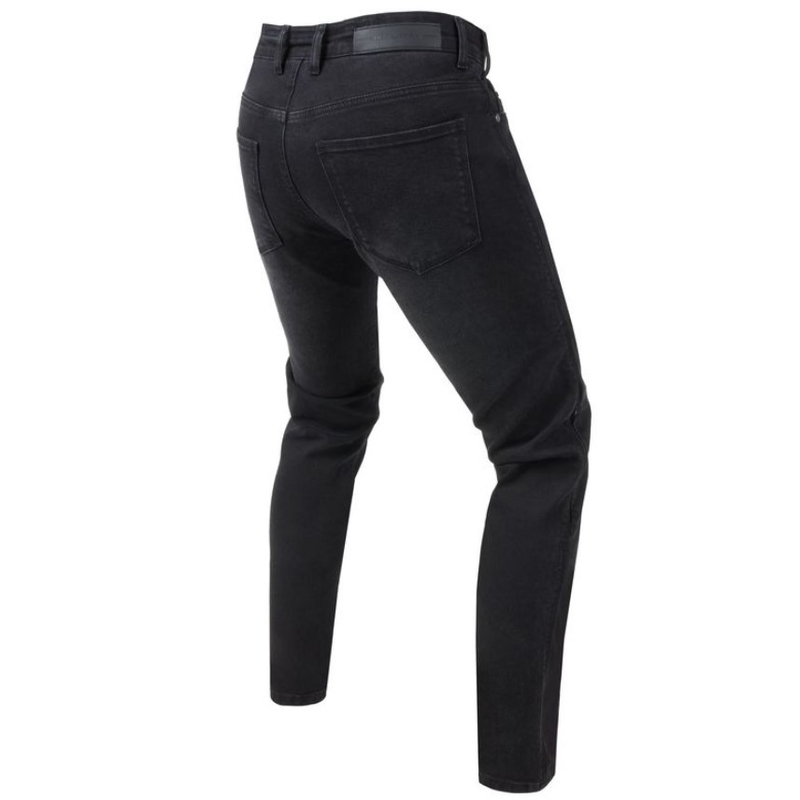 Dames Rebelhorn Classic III SK gewassen zwarte motorjeans uitverkoop