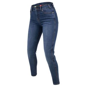 Dames Rebelhorn Classic III SK gewassen blauwe motorjeans uitverkoop