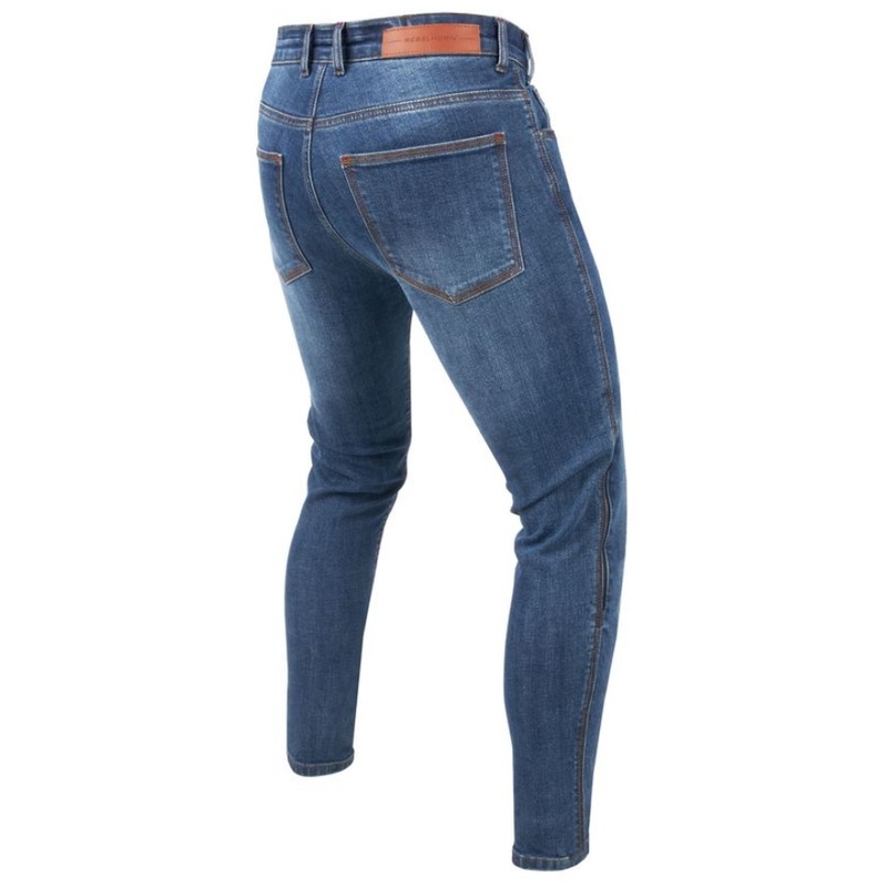 Motorjeans Rebelhorn Classic III SK blauw gewassen uitverkoop