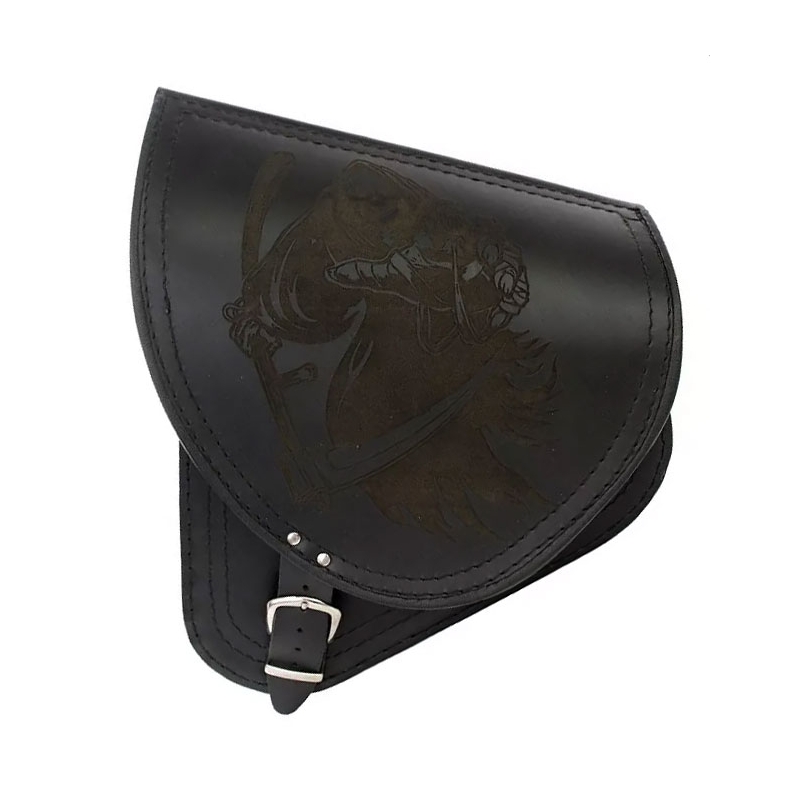 Leren motortas HD Softail RSA-54 Grim Reaper