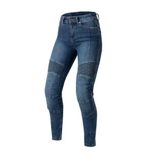 Damesfietsjeans Ozone Agness II in gewassen blauw uitverkoop