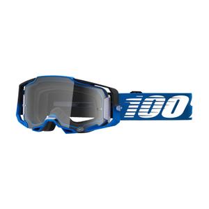 Motorcrossbril 100% ARMEGA Rockchuck donkerblauw (helder plexi)