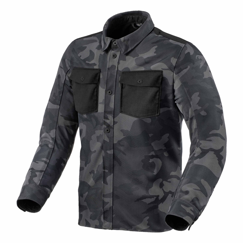 Revit Tracer Air 2 Camo Grijs Motoroverhemd uitverkoop
