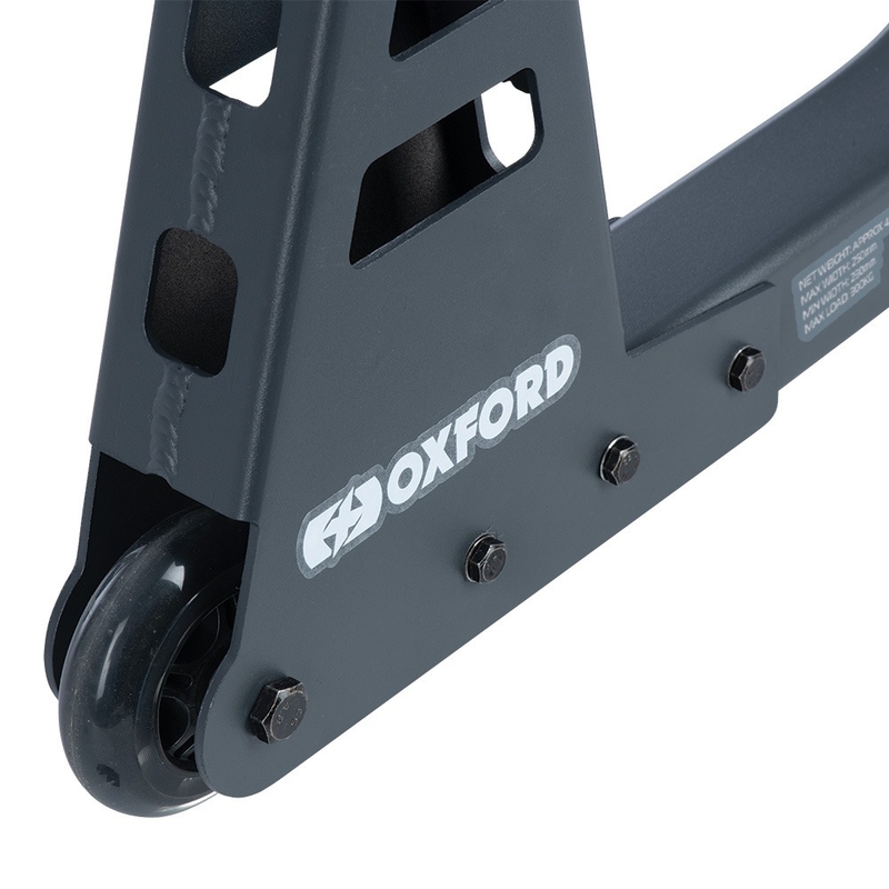 Motorfietsstandaard Oxford ZERO-G LITE aluminium vooraan
