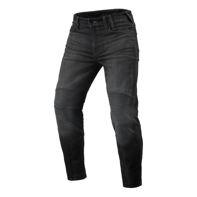 Revit Moto 2 TF Zwarte Motorfiets Jeans