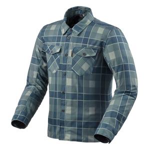 Overhemd Revit Bison 2 H2O blauw