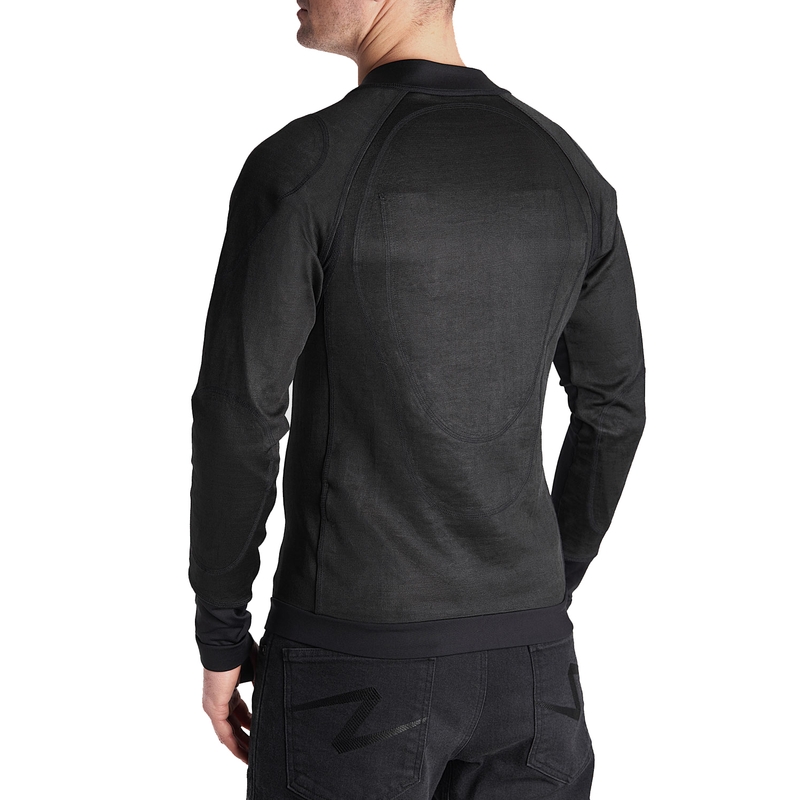 Motorcycle overhemd PANDO MOTO Shell UH zwart uitverkoop