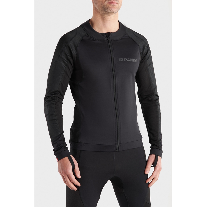 Motorcycle overhemd PANDO MOTO Shell UH zwart uitverkoop