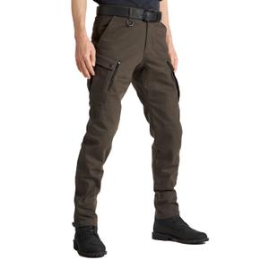 Motorjeans PANDO MOTO Mark Kev olijfgroen uitverkoop