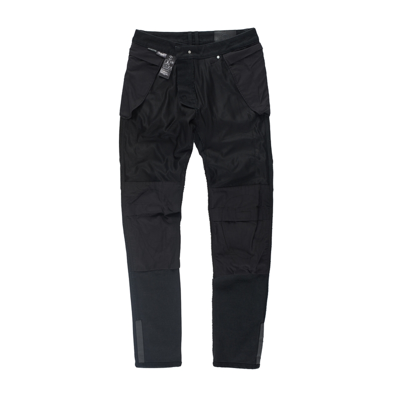 Motorjeans PANDO MOTO Boss Dyn zwart uitverkoop