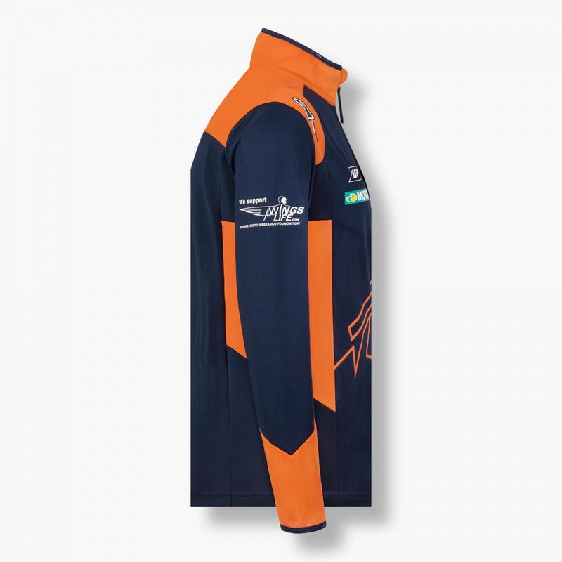 KTM Red Bull Racing Pullover 22 blauw-oranje uitverkoop