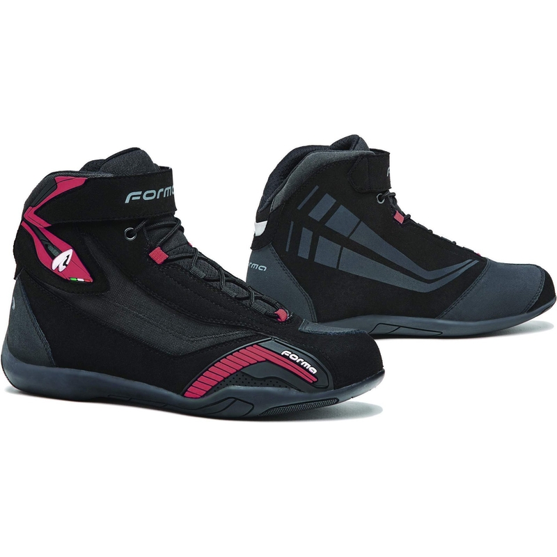 Dames Forma Genesis zwart met roze motorlaarzen