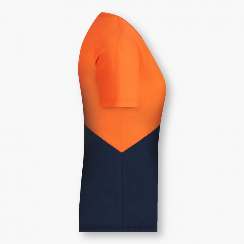 Dámské triko KTM Colourswitch Red Bull modro-oranžové