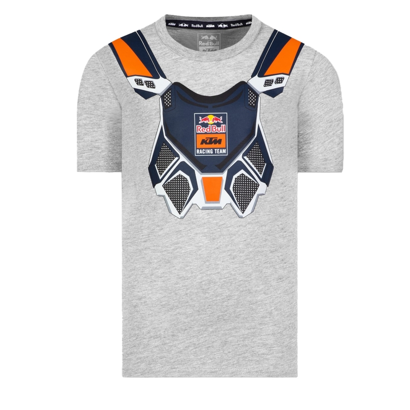 Kinder T-shirt KTM Rock Solid Red Bull grijs uitverkoop