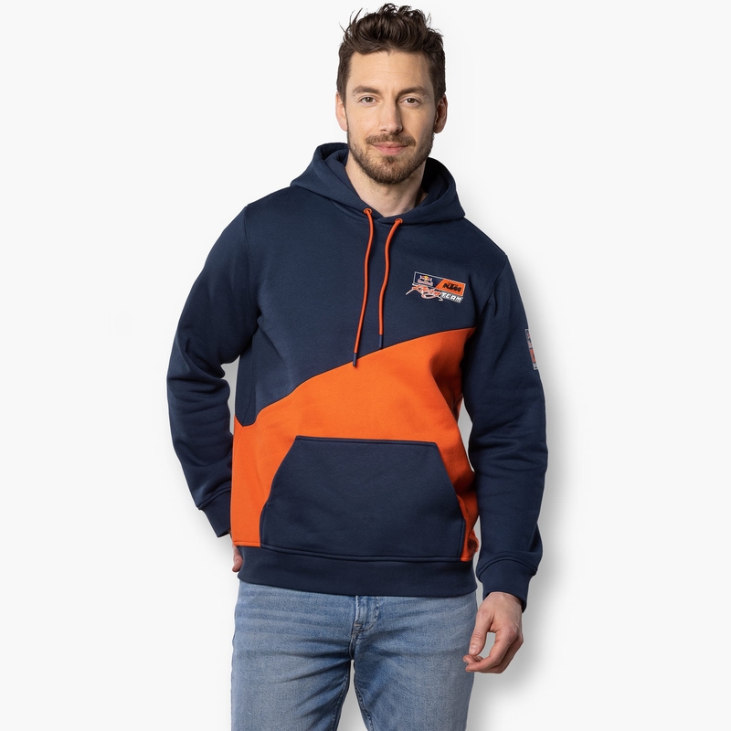 Mikina KTM Red Bull Racing Colourswitch modro-oranžová