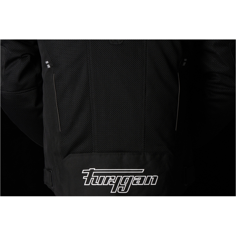 Furygan Ultra Spark Geventileerd 3 in 1 Rood en Zwart Motorjack