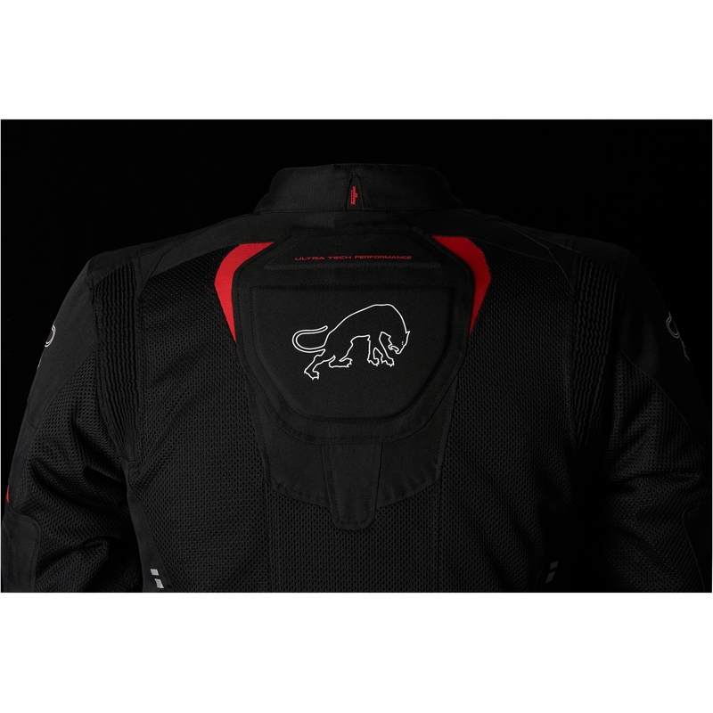 Furygan Ultra Spark Geventileerd 3 in 1 Rood en Zwart Motorjack