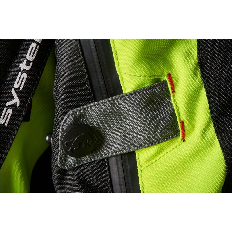 Furygan Apalaches zwart-fluo gele motorjas