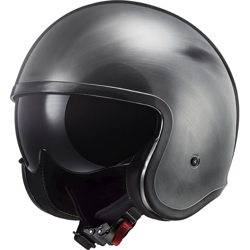 LS2 OF599 Spitfire Jeans Titanium Open Motorhelm