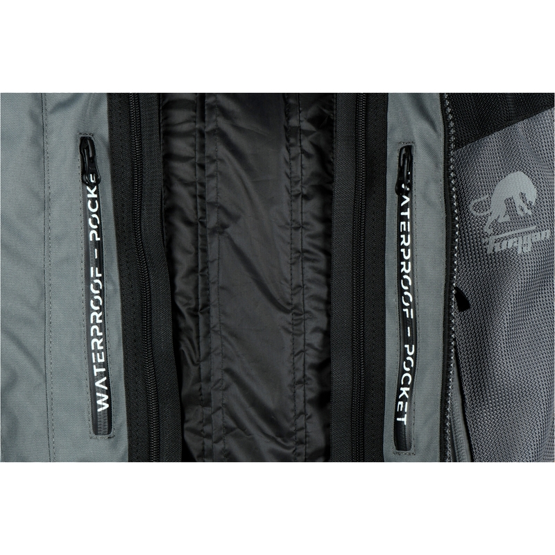 Furygan Apalaches Geventileerd 2-in-1 grijs-rood-zwart motorjack