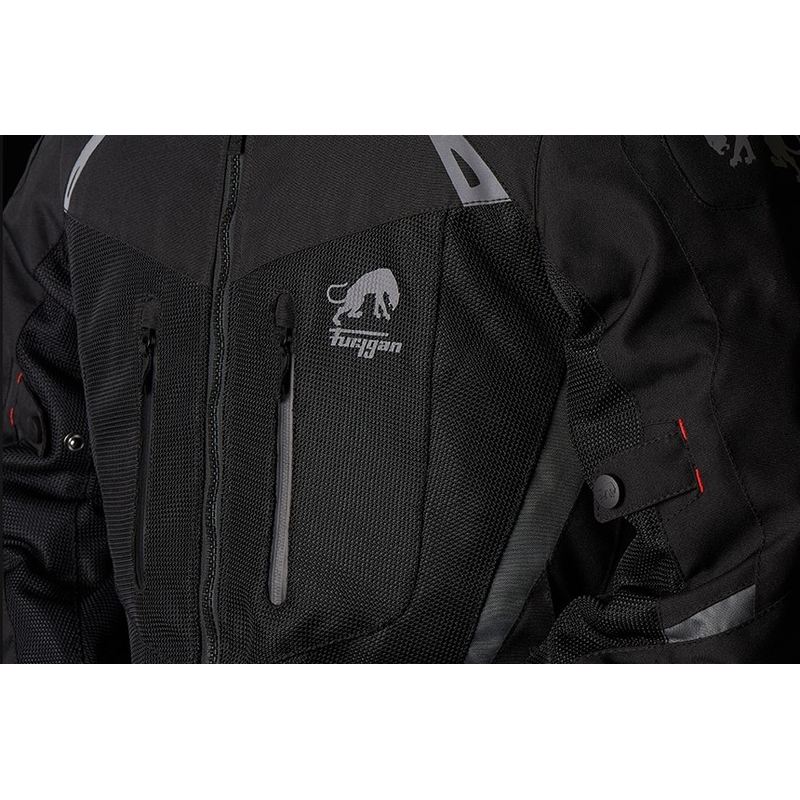 Furygan Apalaches Geventileerd 2-in-1 Motorjack Zwart
