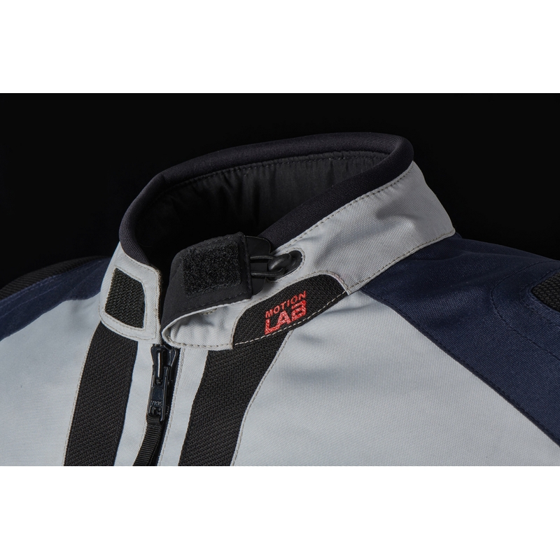 Furygan Brevent 3 in 1 grijs-zwart-rood-blauw motorjack uitverkoop