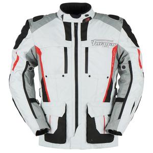 Furygan Brevent 3-in-1 motorjas wit-grijs-rood-zwart