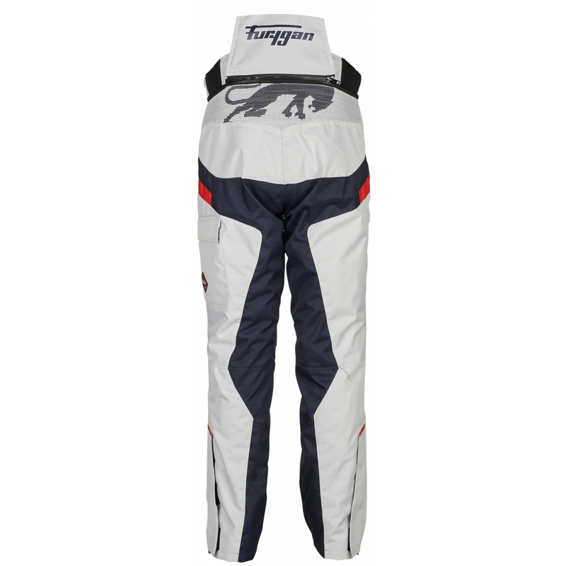 Furygan Apalaches Zwart-Rood-Wit-Blauw Motorbroek uitverkoop