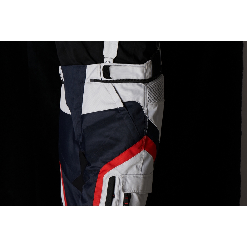 Furygan Apalaches Zwart-Rood-Wit-Blauw Motorbroek uitverkoop