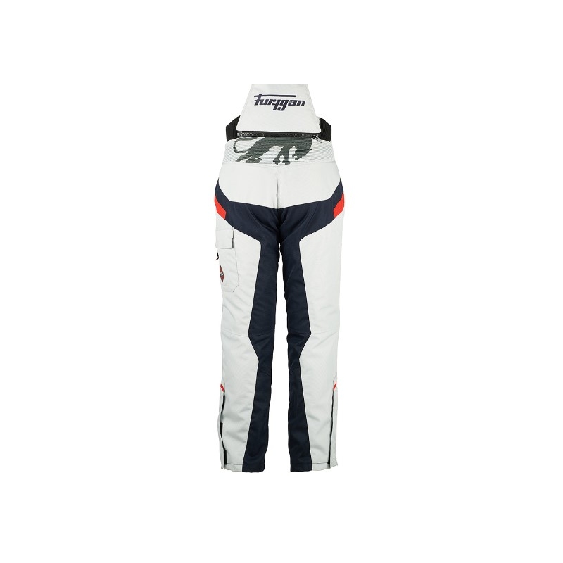 Furygan Apalaches zwart-rood-wit-blauwe motorbroek voor dames uitverkoop