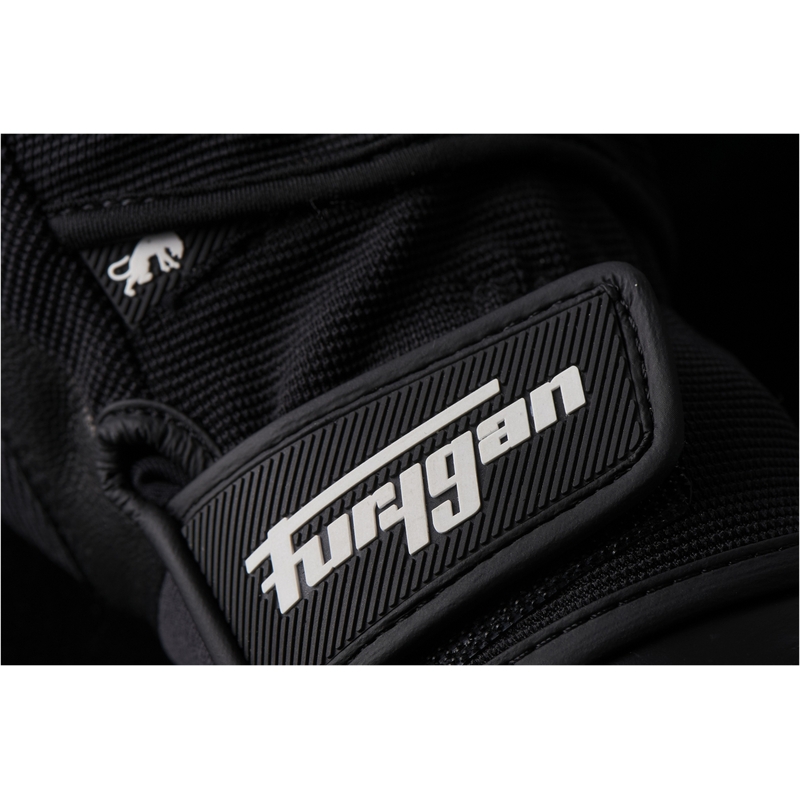 Motorhandschoenen Furygan Jet D3O zwart/wit