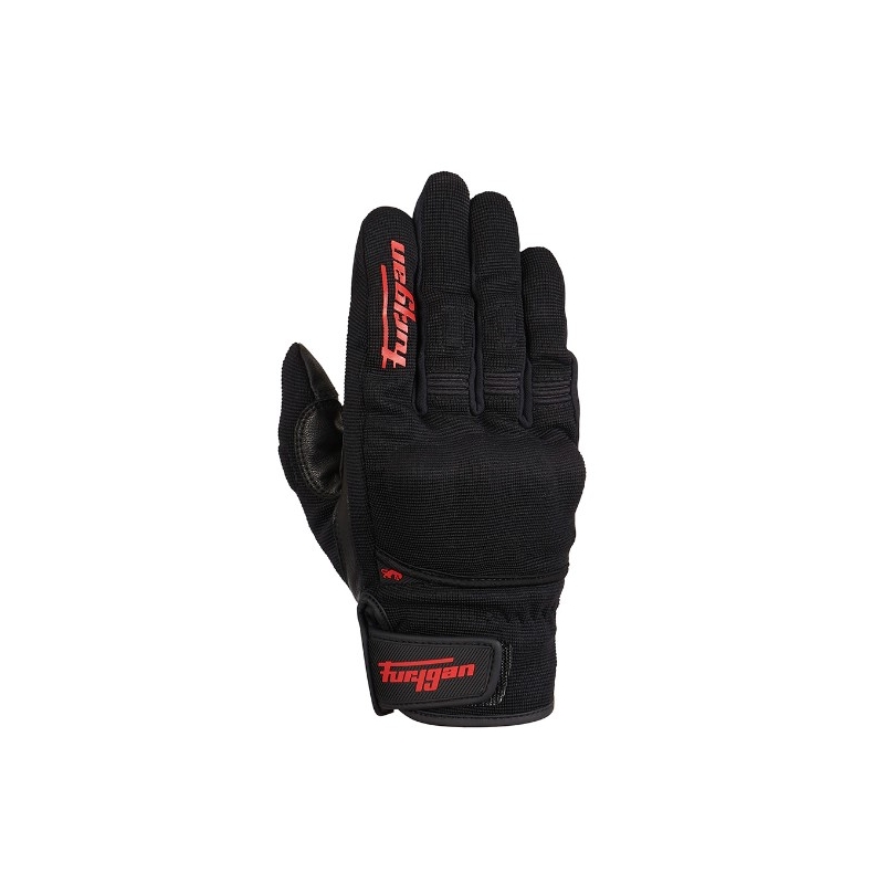 Motorhandschoenen Furygan Jet D3O zwart-rood
