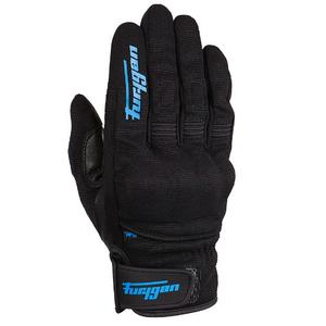 Motorhandschoenen Furygan Jet D3O zwart en blauw
