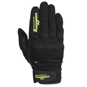 Motorhandschoenen Furygan Jet D3O zwart-fluogroen
