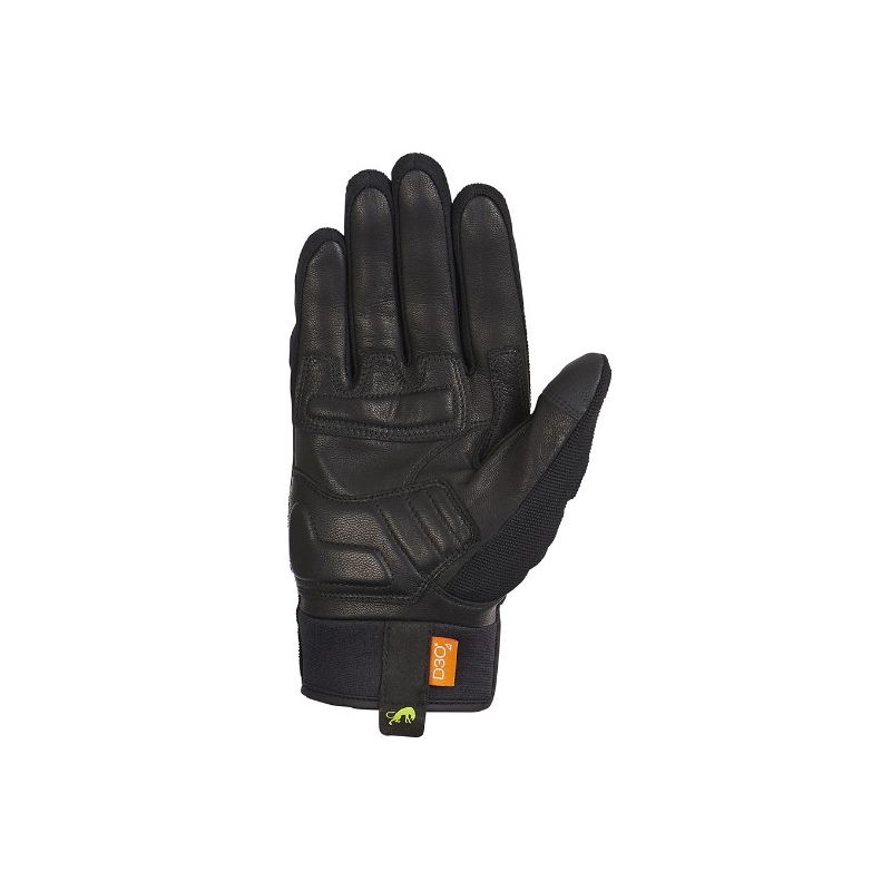 Motorhandschoenen Furygan Jet D3O zwart-fluogroen