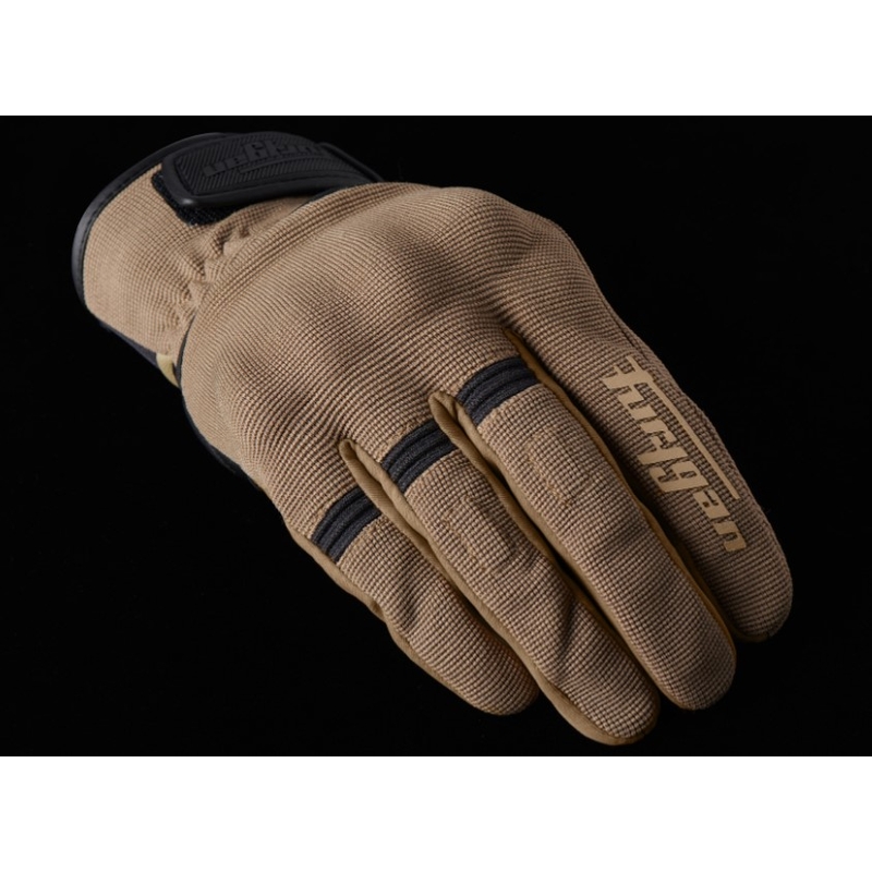 Motorhandschoenen Furygan Jet D3O bruin-zwart