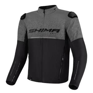 Motorjas Shima Drift zwart-grijs