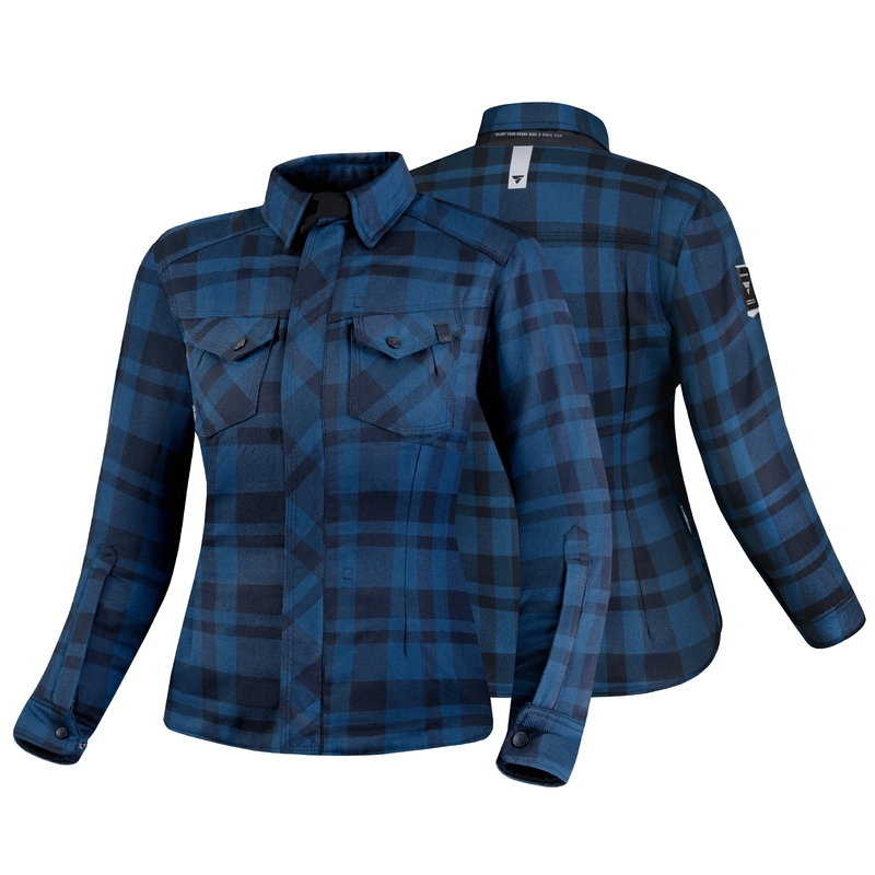 Shima Renegade 2 Dames Motoroverhemd Blauw