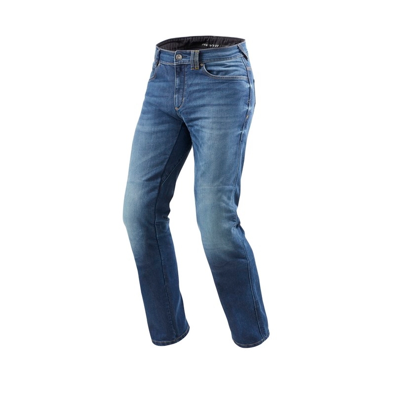 Revit Philly 2 LF blauwe motorjeans uitverkoop