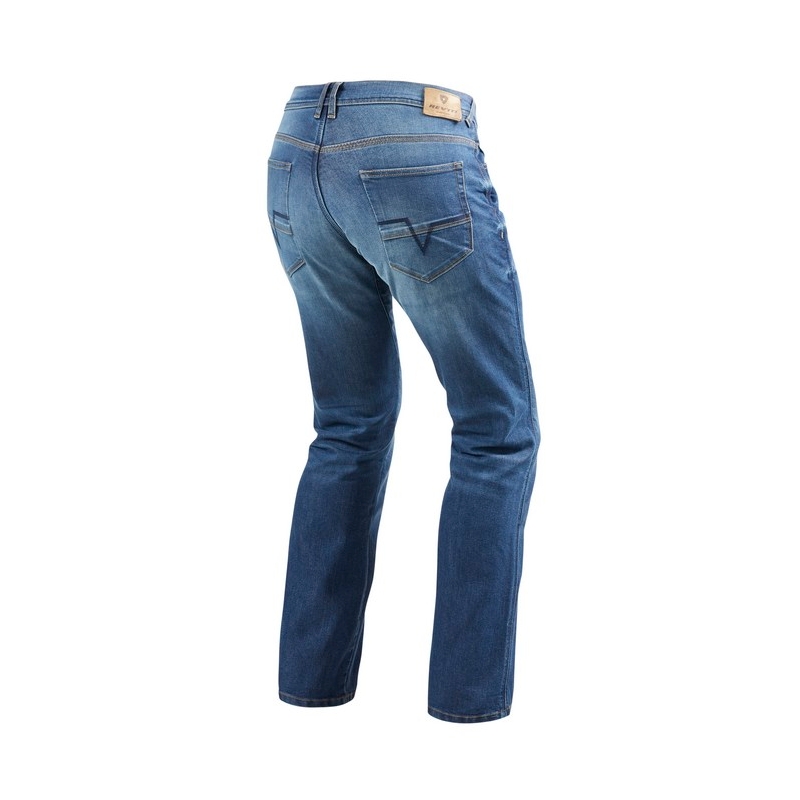 Revit Philly 2 LF blauwe motorjeans uitverkoop
