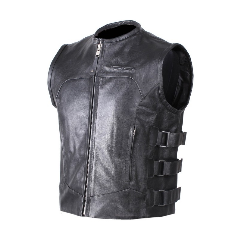 RSA Biker Leren Motorfiets Vest
