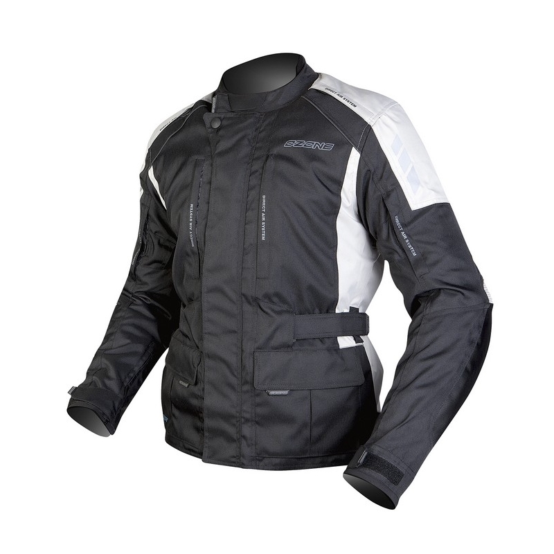 Moto bunda Ozone Tour černo-šedá výprodej