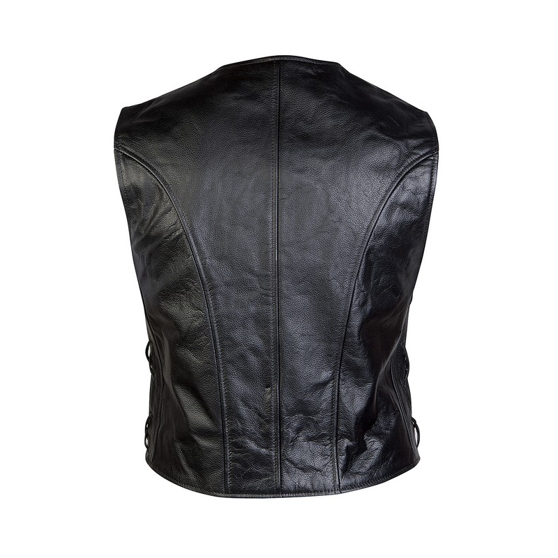 Moto Leren Vest Ozone Personeel uitverkoop